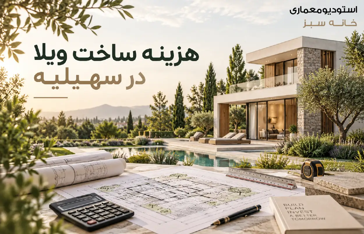 هزینه ساخت ویلا در سهیلیه
